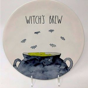 Rae Dunn HTF Witches Brew Ceramic Plate